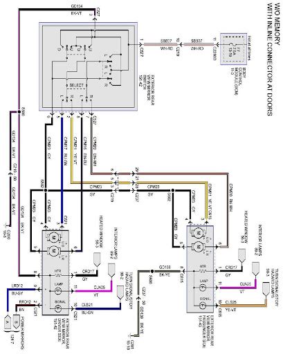ford  wiring diagrams ford  pin trailer wiring diagram  wiring diagram