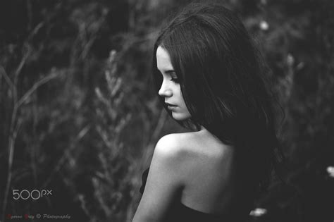 4535895 Looking Into The Distance Long Hair Depth Of Field Ksenia