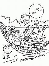 Vacation Coloring Pages Color Awesome Printable Getcolorings Pag Getdrawings sketch template