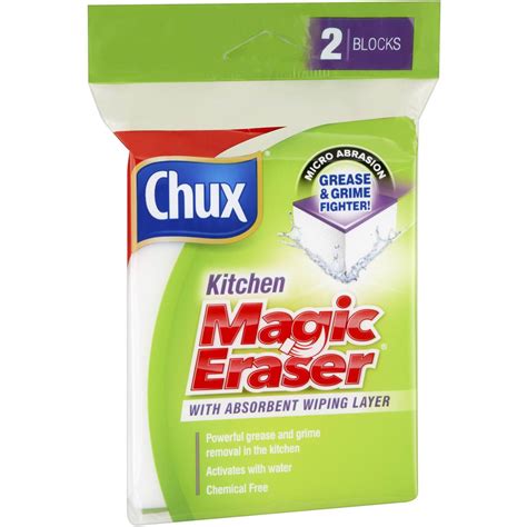 chux magic eraser kitchen  pack woolworths