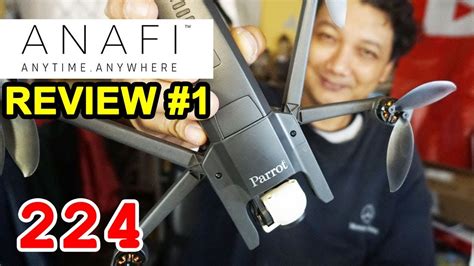 review parrot anafi  indonesia youtube