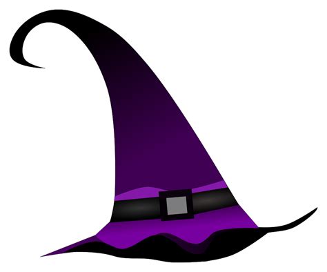 Onlinelabels Clip Art Purple Witch Hat