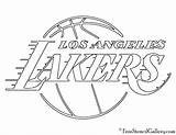 Lakers Logo Nba Stencil Angeles Los Coloring Pages Drawing Dodgers Kids Trending Days Last Getdrawings Freestencilgallery sketch template