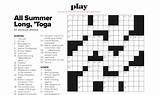 Crossword Puzzles Answer Answers Saratogaliving Onlinecrosswords sketch template