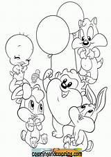 Looney Tunes Coloring Baby Pages Characters Taz Printable Color Draw Vector Clipart Kids Library Print Books Getdrawings Popular Colorare Da sketch template