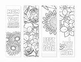 Bookmarks Printable Color Coloring Moms Kids Dazzle Easy Sheets Printables Pages Spring Cards Choose Board Thank sketch template