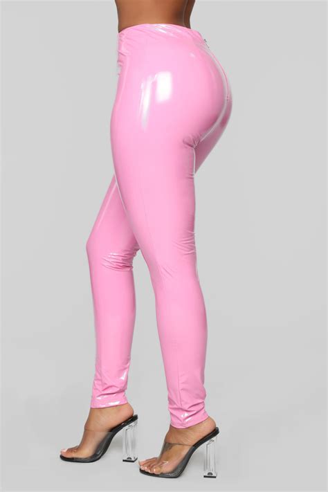 Brand Spanking New Vinyl Pants Pink Fashion Nova Pants Fashion Nova