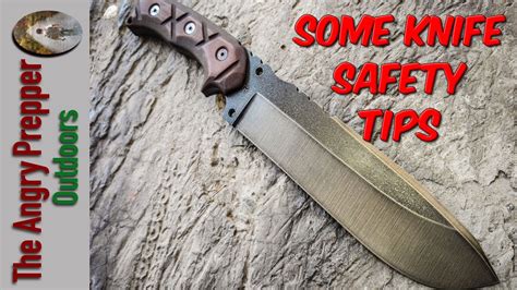 knife safety tips youtube