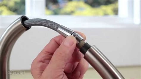 pull  faucet hose clip
