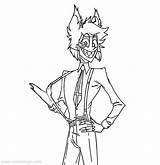 Hotel Hazbin Alastor Coloring Sheets Character Printable Xcolorings 1024px 73k Resolution Info Type  Size Jpeg sketch template