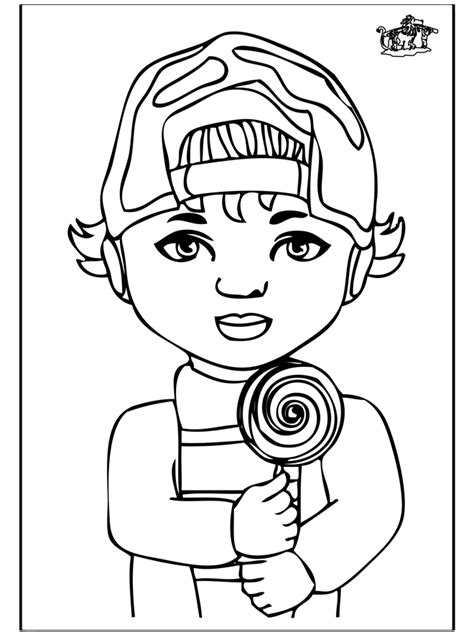 coloring page    boy coloring home