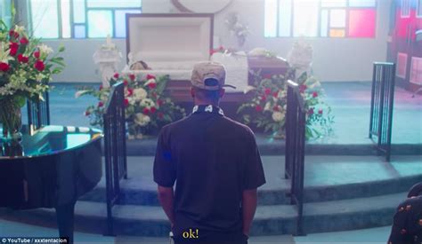 xxxtentacion attends his own funeral in video released