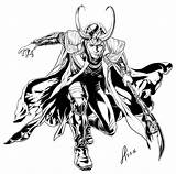 Coloring Pages Loki Marvel Avengers Colouring Printable Draw Adult Drawing Hobbit Movies Drawings Sheets Tom Choose Board Kids sketch template