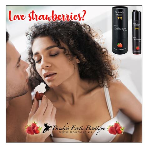 Plaisirs Secrets Strawberry Massage Oil In 2020 Massage