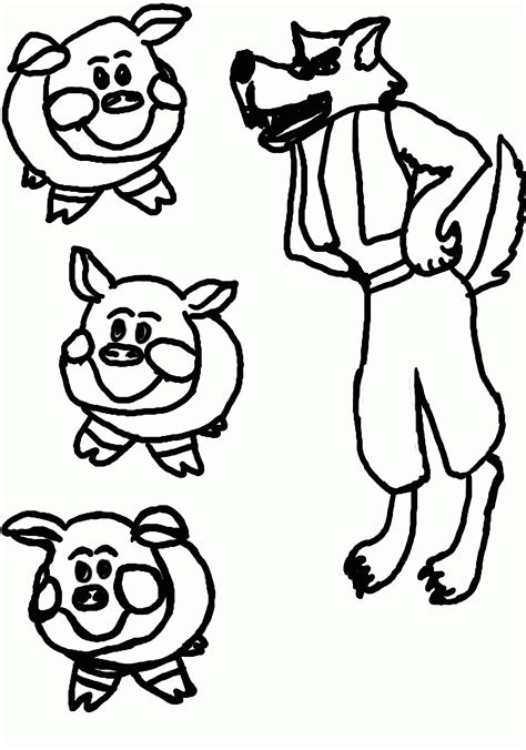 papers  printable   pigs coloring page coloring home