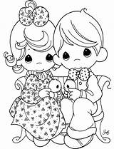 Coloring Pages Boy Little Kids Printable Girl Coloringonly Baby sketch template