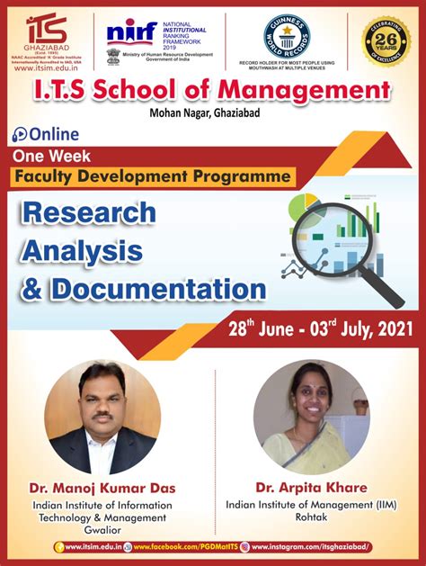 week  faculty development programme fdp   organised