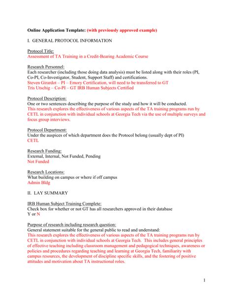 irb protocol template center   enhancement  teaching