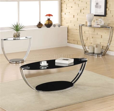 Metal Base And Glass Top Modern Coffee Table W Options