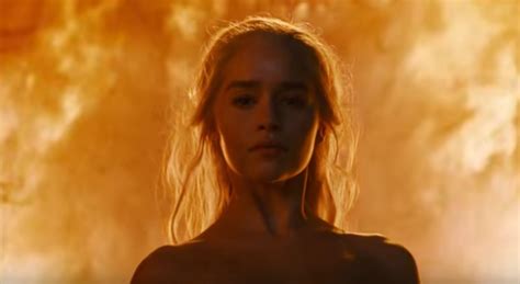 emilia clarke on her nude scene in game of thrones season 6 daenerys targaryen fire scene