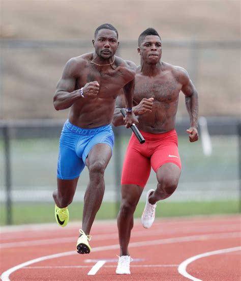 sprinters expect  put   show    olympic gold houston chronicle