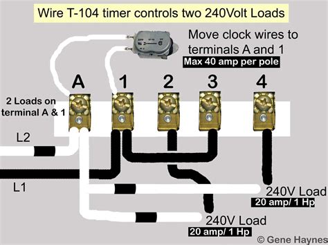 intermatic  timer wiring diagram
