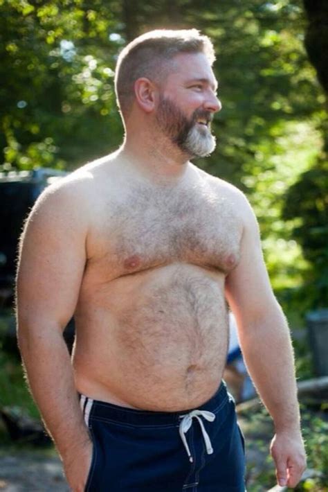 Hairy Bear Beards Men Going Gray Sexy Men Bear Men Hairy