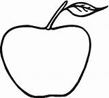 Apple Coloring Pages Apples Color Colouring Printable Kids Clipart Fruits Clipartbest Popular Designlooter Fall Getdrawings Clip Coloringhome sketch template