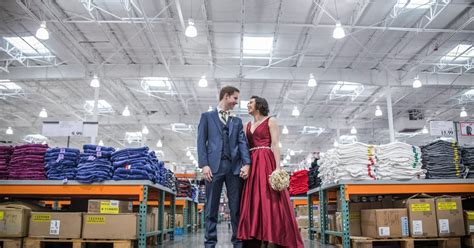 couple gets married at costco 2018 popsugar love and sex