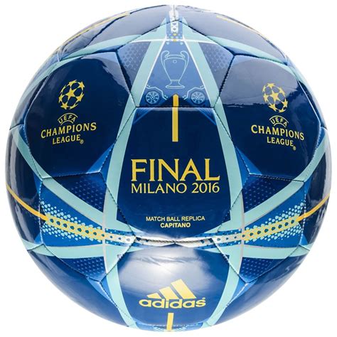 adidas voetbal champions league finale  milano capitano blauwgoud wwwunisportstorenl
