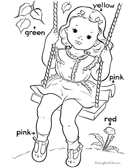 learning primary colors  coloring pages preschool coloring pages