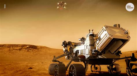 nasas mars rover perseverance  land  search  ancient life