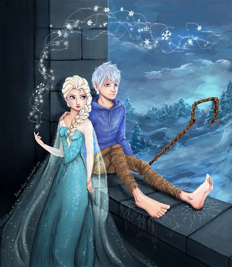 i think elsa and jack would be so cute frozen