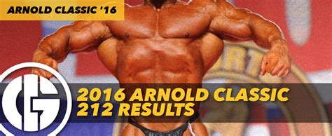 2016 arnold classic 212 results generation iron
