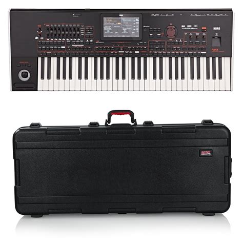 korg pax  professional arranger keyboard gator case bundle  gearmusic