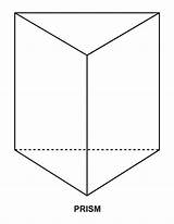 Prism Cubic Triangular sketch template