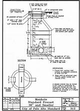 Manhole Detail Standard Building City Drawings Site Precast Improvement 8a Figure Source Codes Typical Alto Palo Placed Specification Corner Bottom sketch template