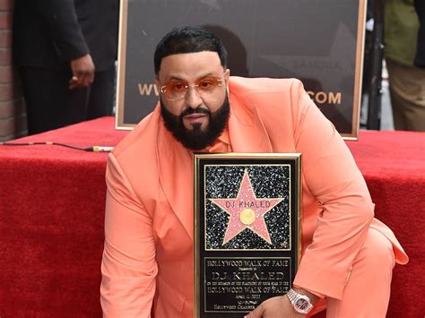 dj khaled wants walk of fame star to represent ‘love that shines on