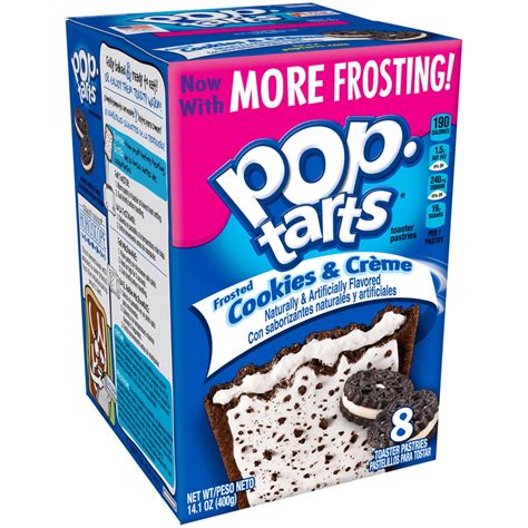pop tarts frosted cookies and creme 14 1 oz 8 ct pack of 12