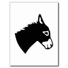 image result  donkey templates animal paintings silhouette
