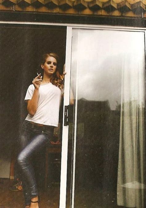 Beautiful Hot Lana Del Rey Smoke Image 427890 On