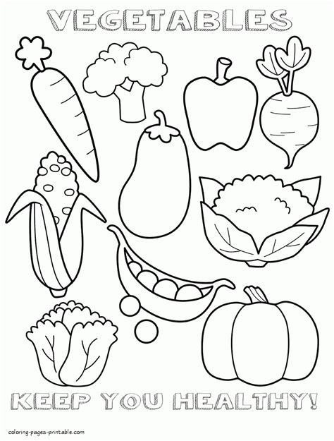 foods coloring pages coloring home