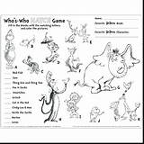 Fish Coloring Seuss Dr Two Getcolorings Pages Getdrawings sketch template