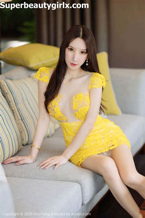 huayang vol 253 zhou yuxi 周于希sandy mini dress