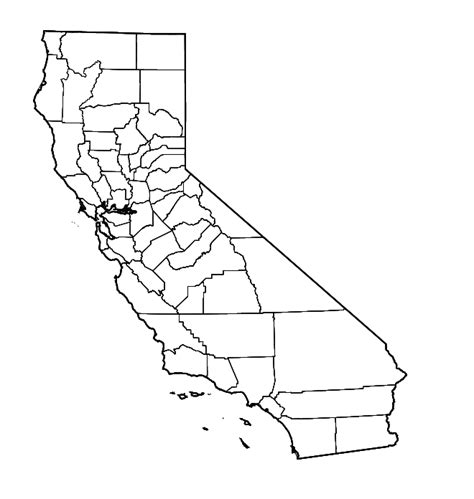 ⊛ mapa de california 🥇 político y físico imágenes hd 2022