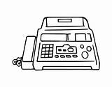 Coloringcrew Fax Coloring sketch template