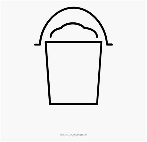 sand bucket coloring page arch  transparent clipart clipartkey