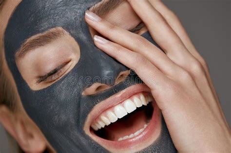 spa facial mask stock   royalty  stock
