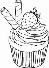 Strawberry Paint Sip 13th Beccy Remastered Digitally Sorbet Muffin Hamburger Draw Erdbeere Printables sketch template
