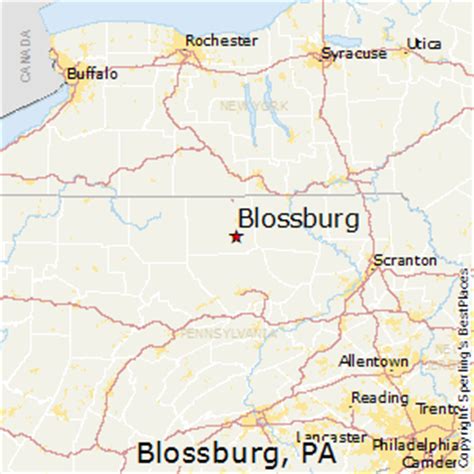 places    blossburg pennsylvania